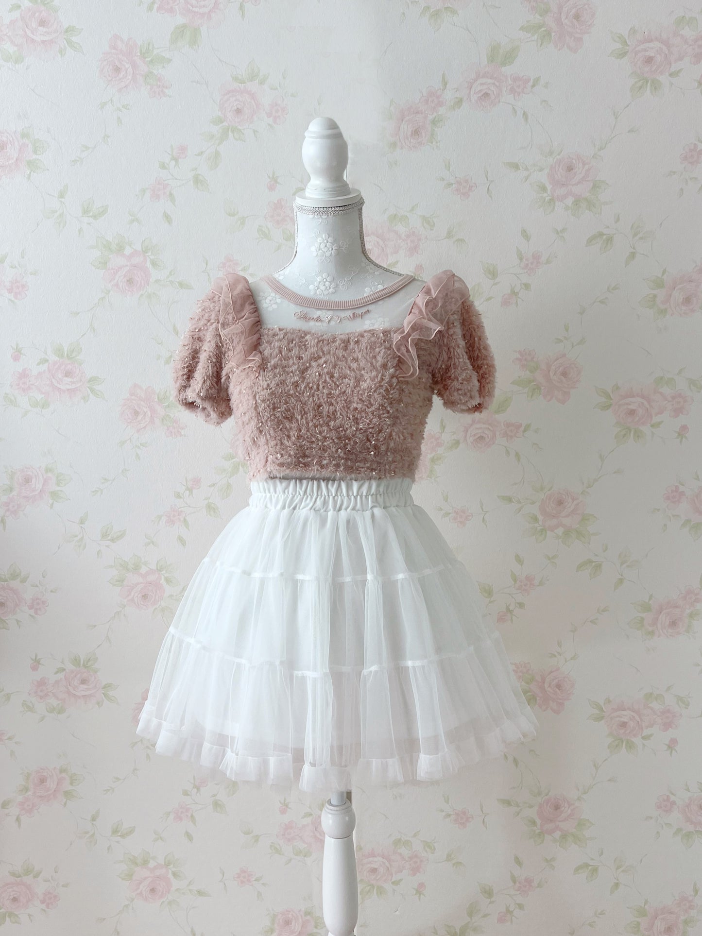LIZ LISA Poodle Fur Short Top