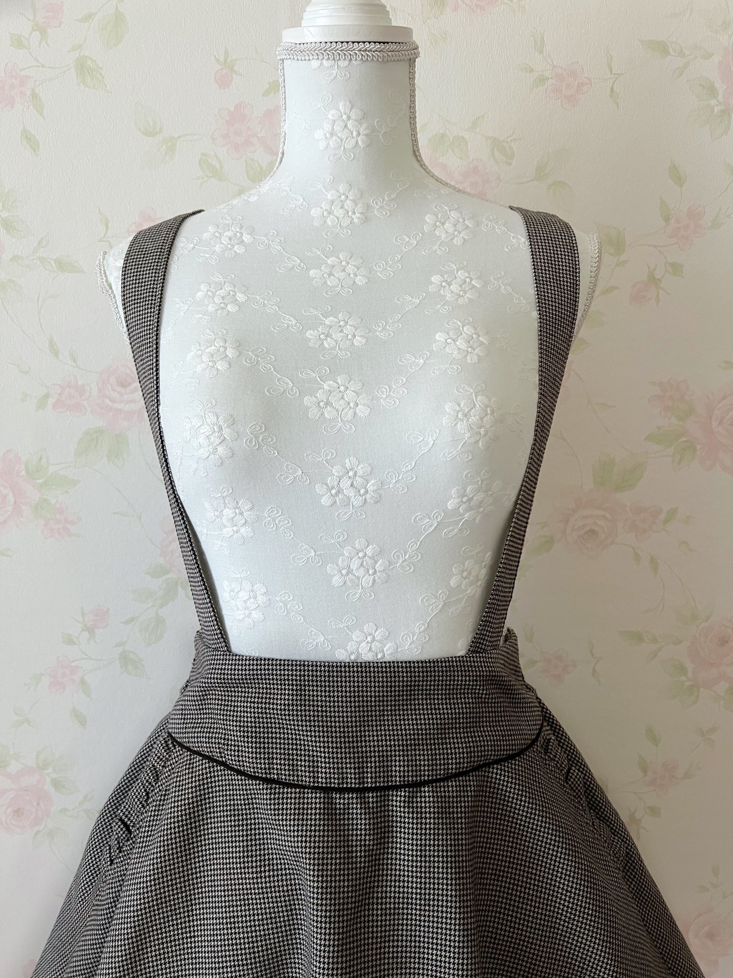 MAJESTIC LEGON Riffled Pocket Jumper Skirt