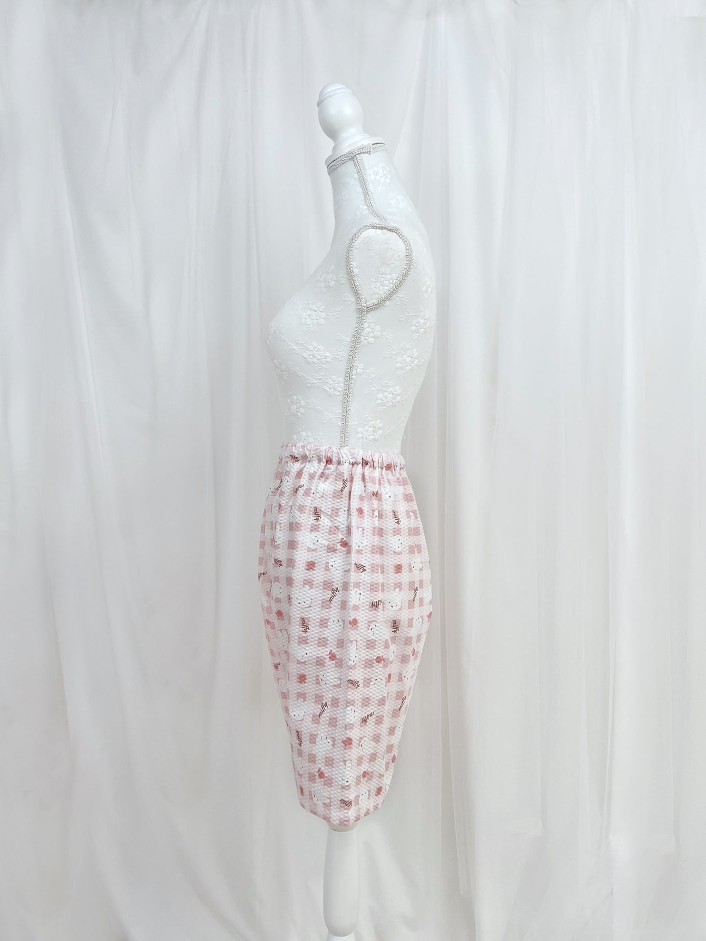 miffy Apple Checked Pajama Set