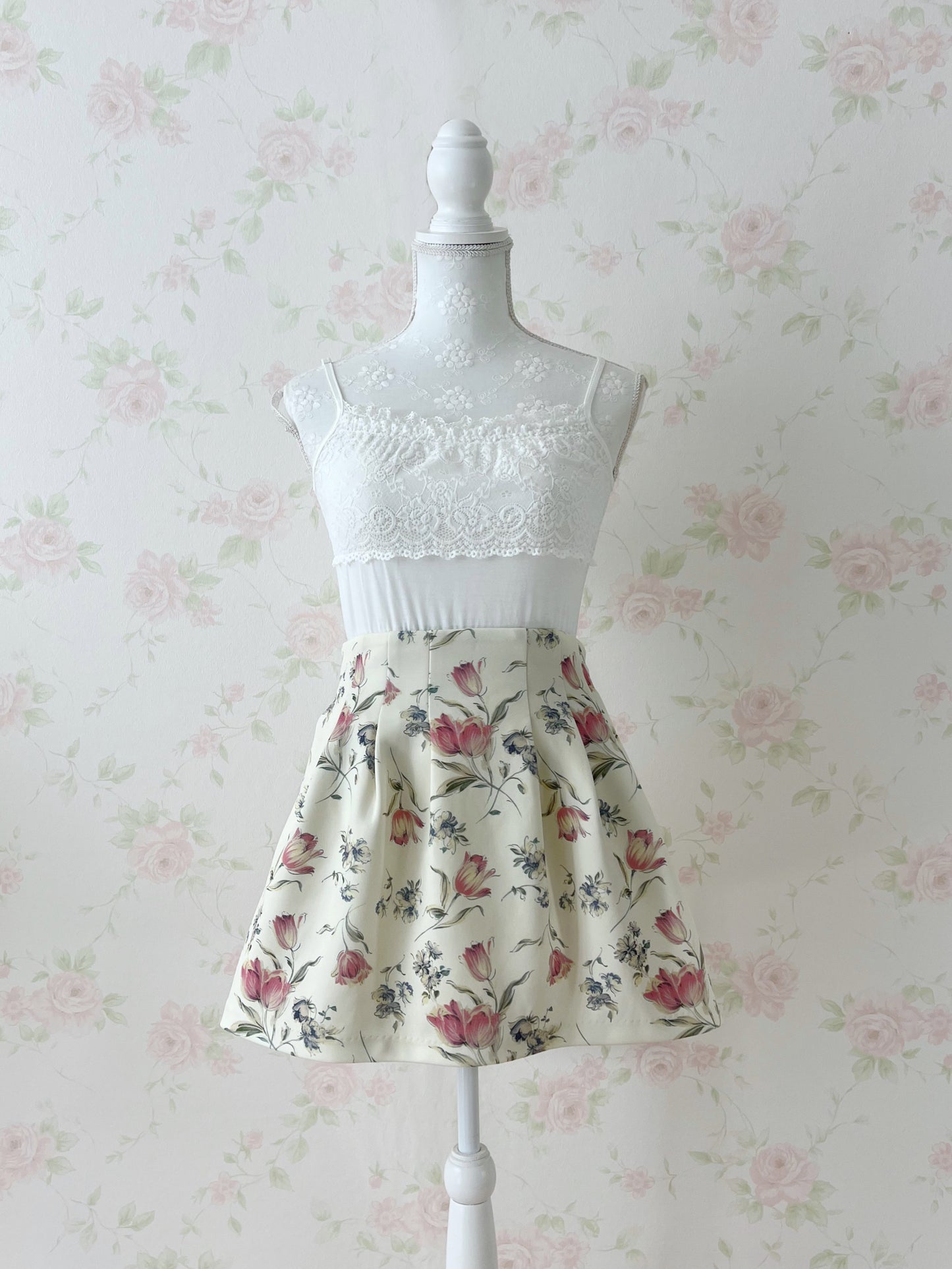 dazzlin Tullip Mini Skirt (Yellow)