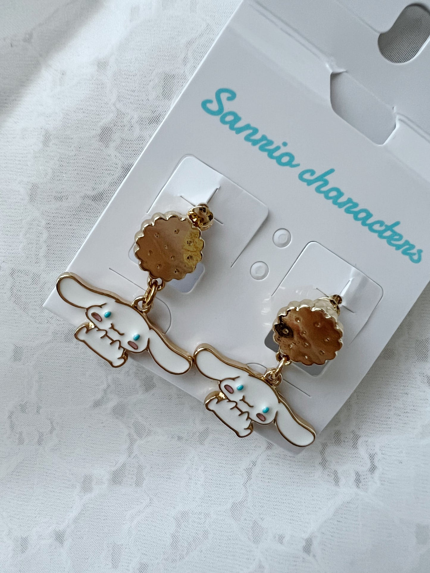 Cinnamoroll Cookie Earrings