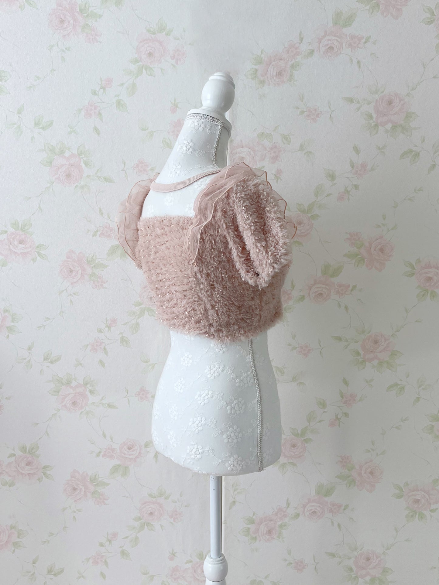 LIZ LISA Poodle Fur Short Top