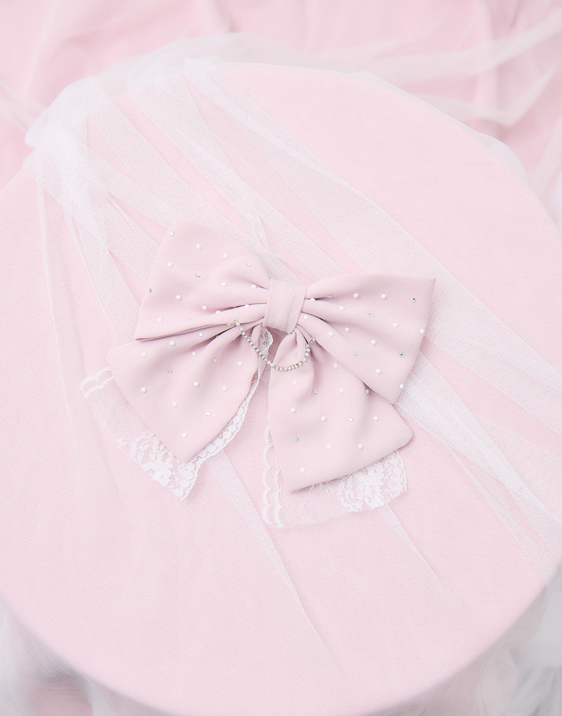 mellfy memory Eternity girly pearl ribbon