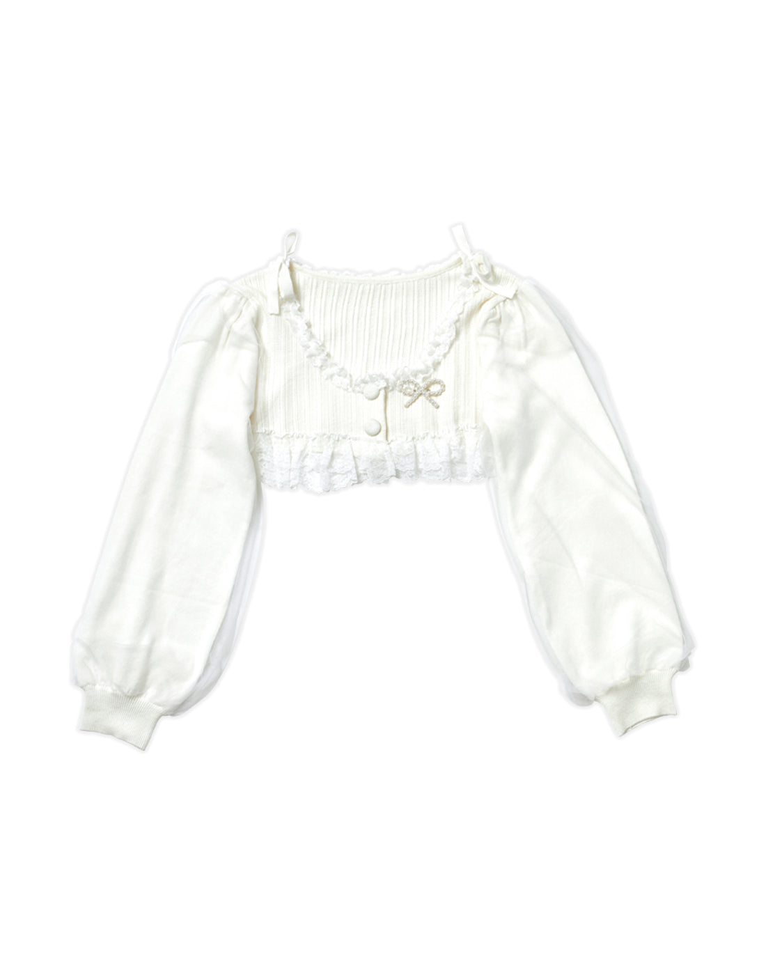 <March Delivery> mellfy memory Like sugar candy Knit Bolero