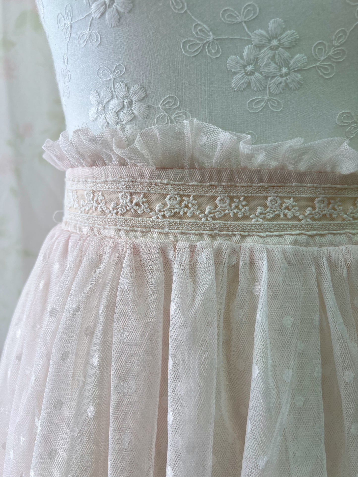 LODISPOTTO Polka Dot Tulle Skirt