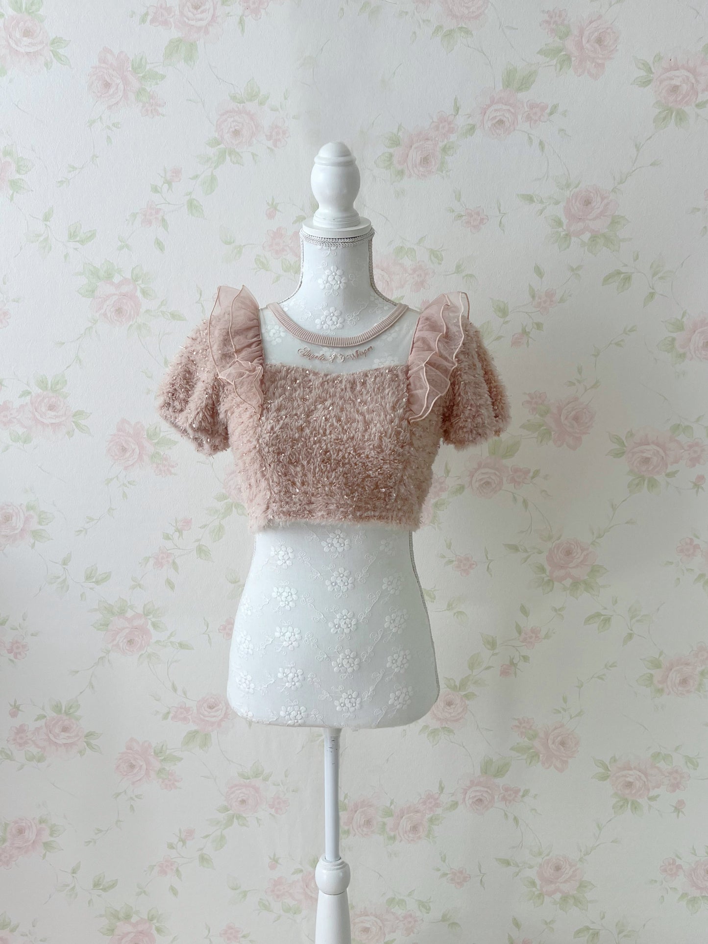 LIZ LISA Poodle Fur Short Top