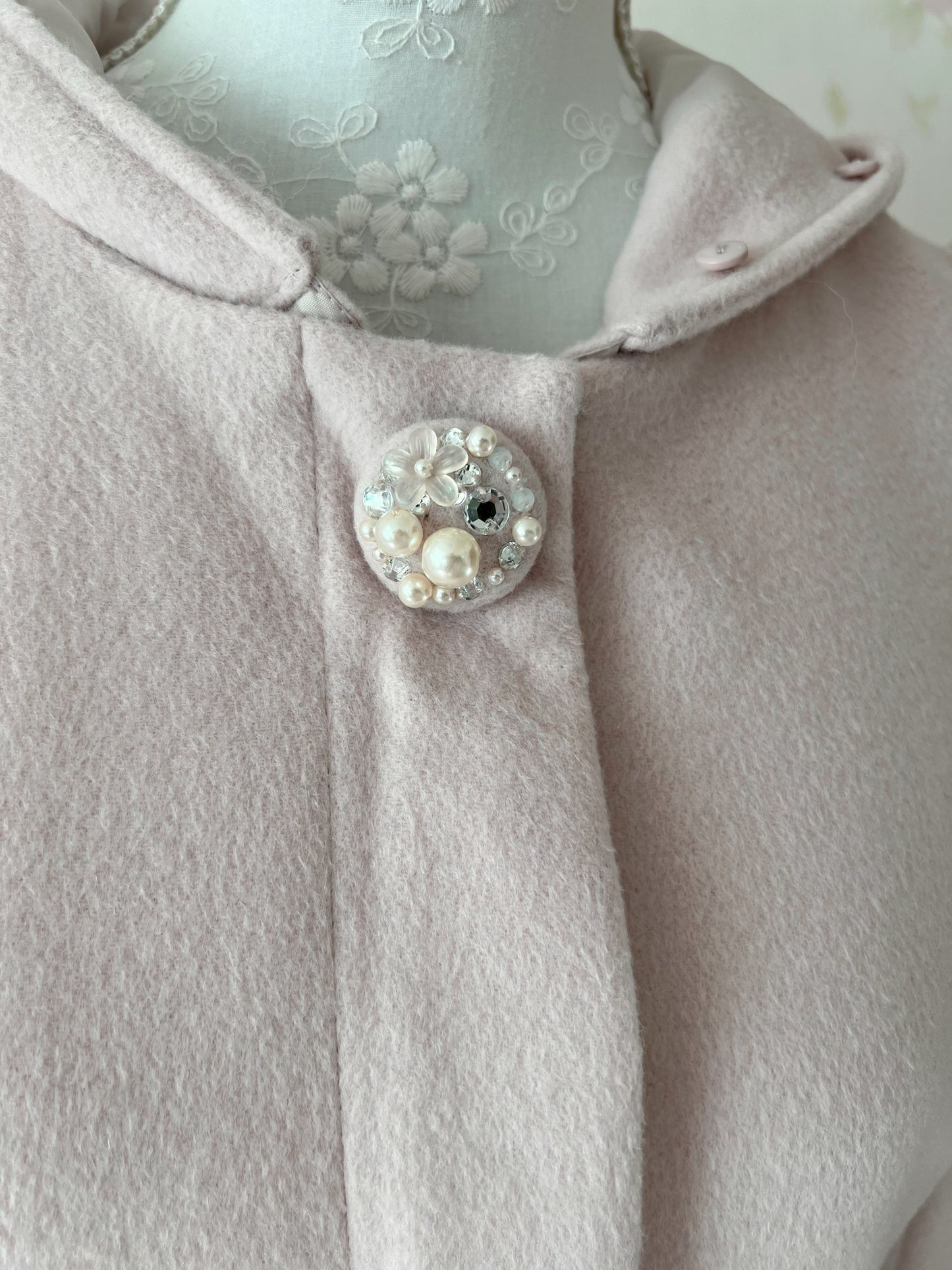 LODISPOTTO Side Ribbon Girly Wool Coat