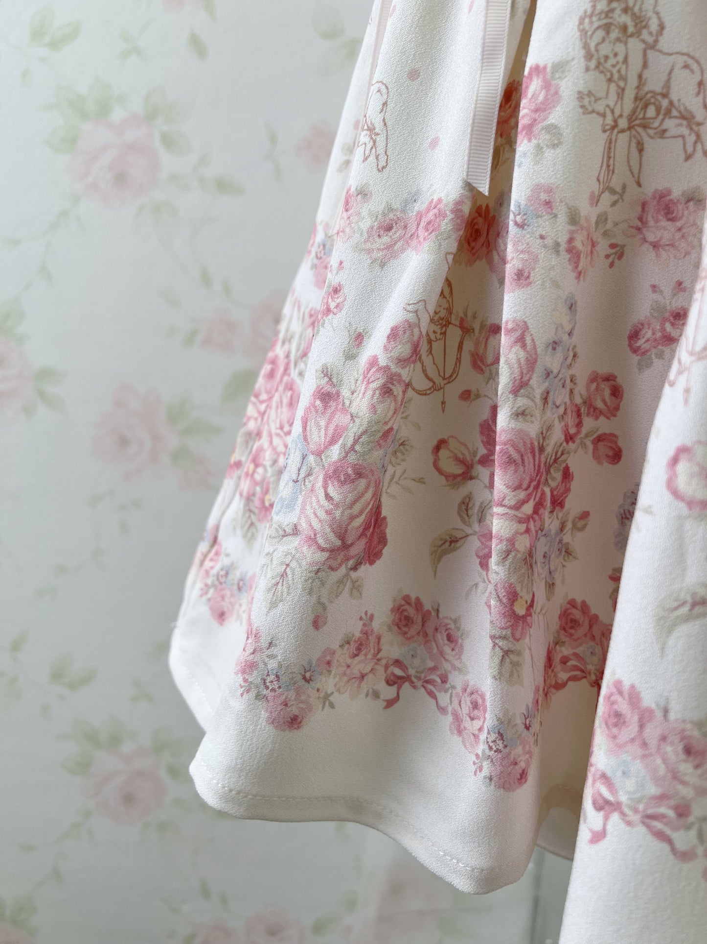 LIZ LISA Angel Rose Side Laced Up Skirt
