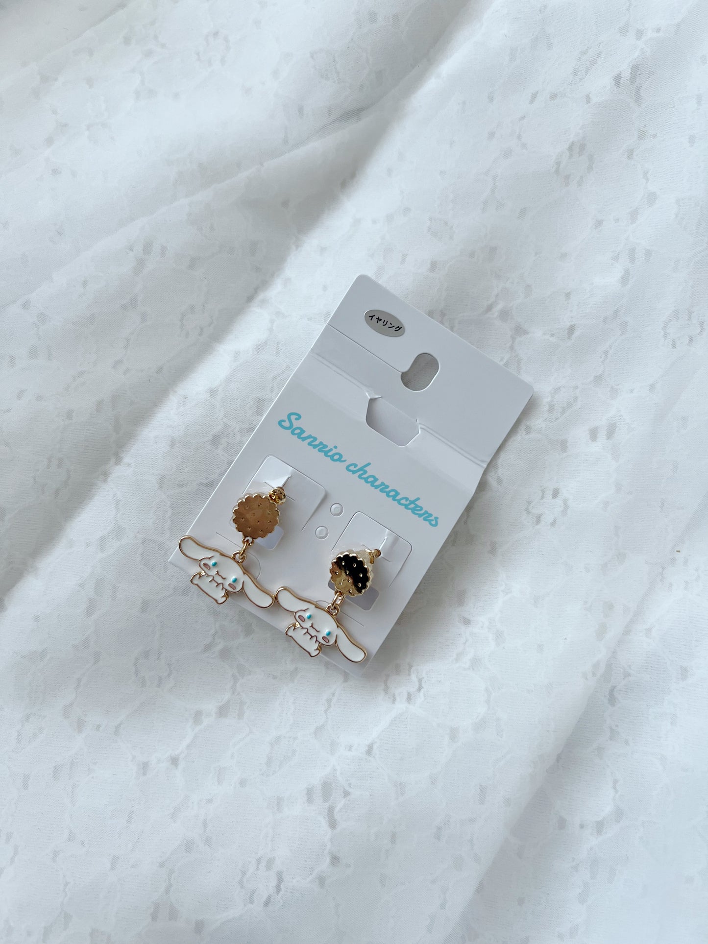 Cinnamoroll Cookie Earrings