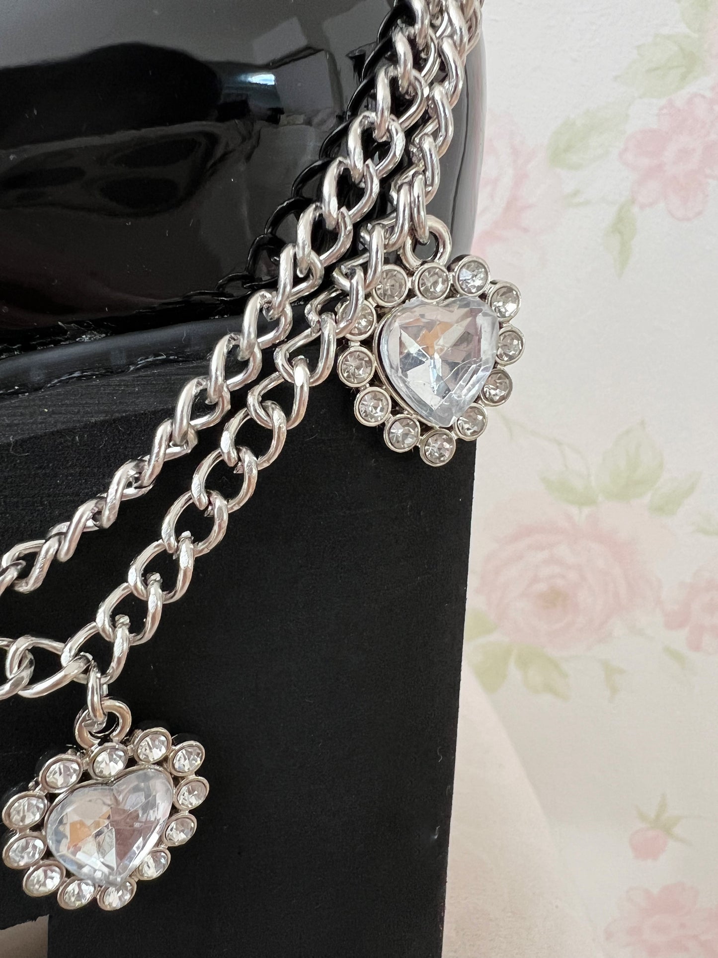 Dear My Love Heart Chain Platform Shoes