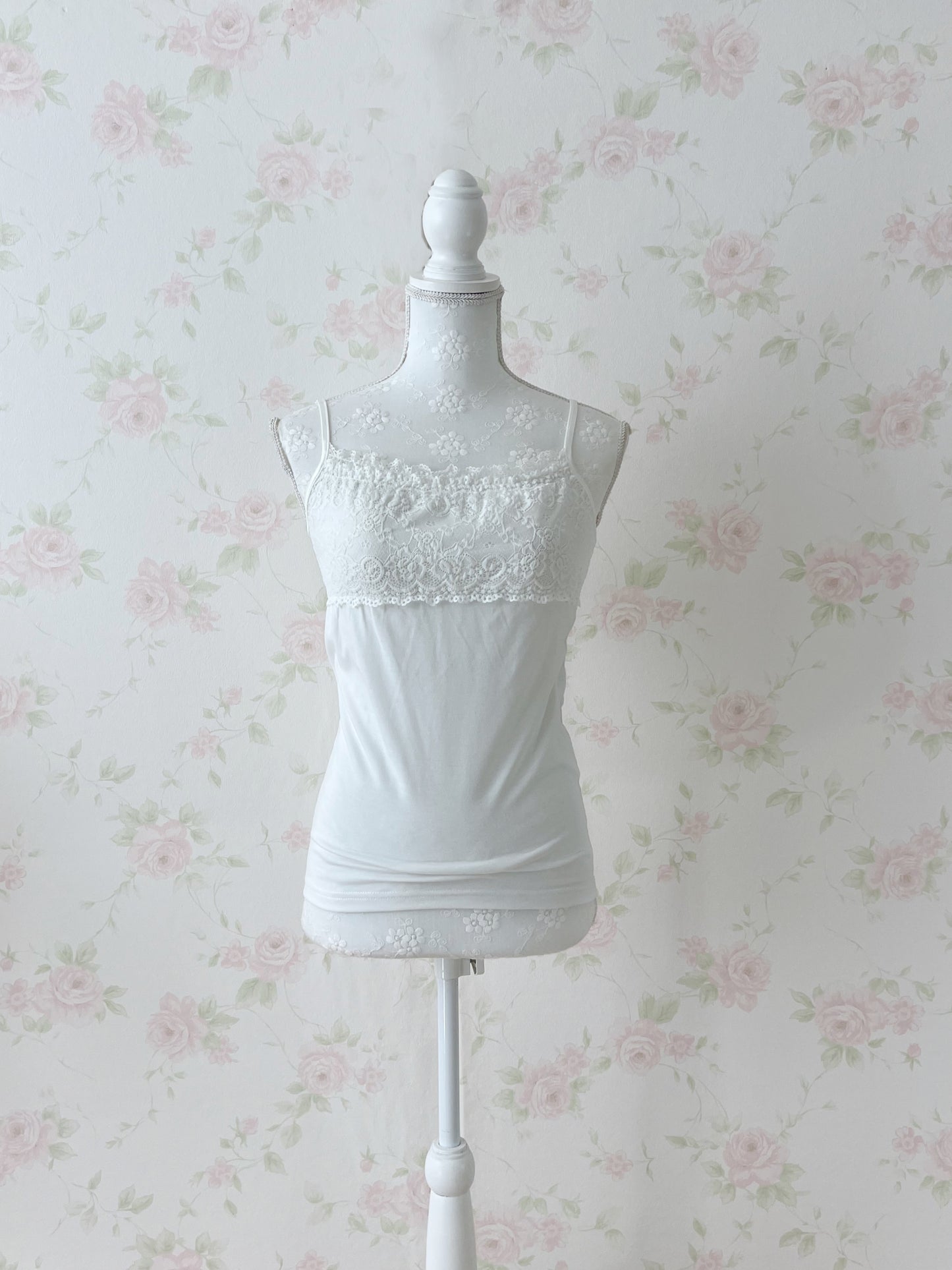 Honeys Lace Camisole (White)