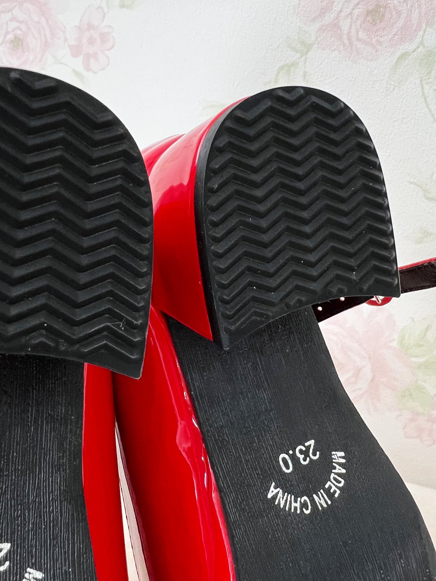 Dear My Love Strap Pumps (Red)