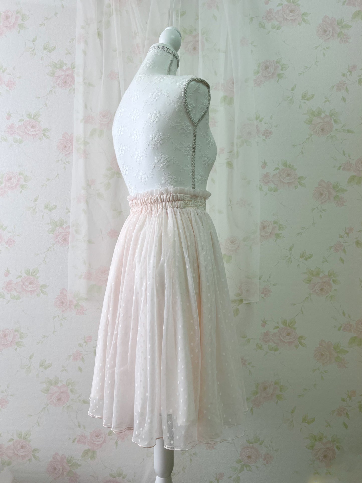 LODISPOTTO Polka Dot Tulle Skirt