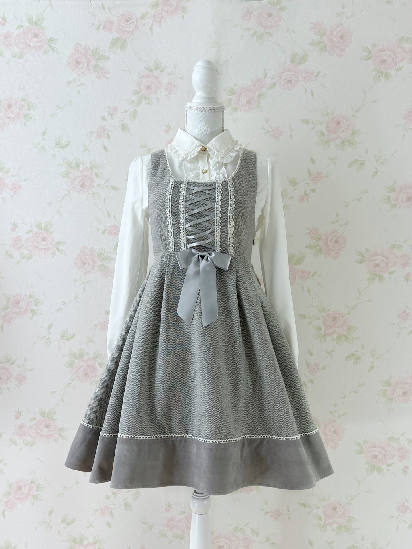 Amavel Back Laced Up Jumper Dress