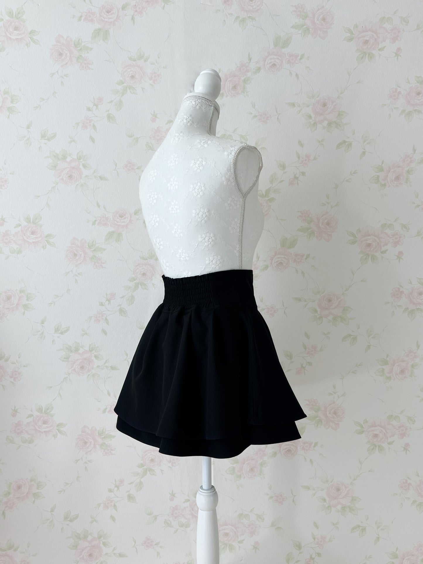 Jiraikei High Waist Sukapan (Black)