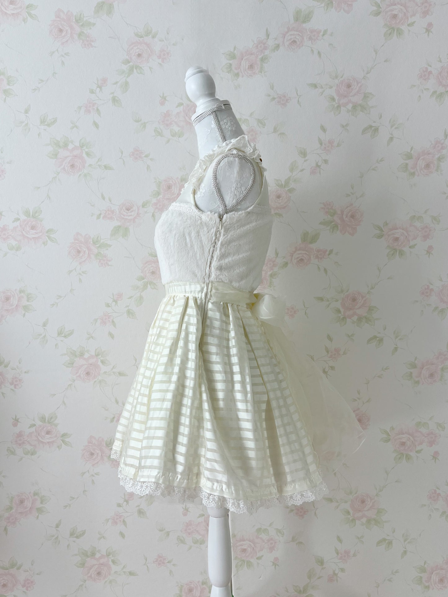 LIZ LISA Eco Fur Tulle Winter Princess Dress