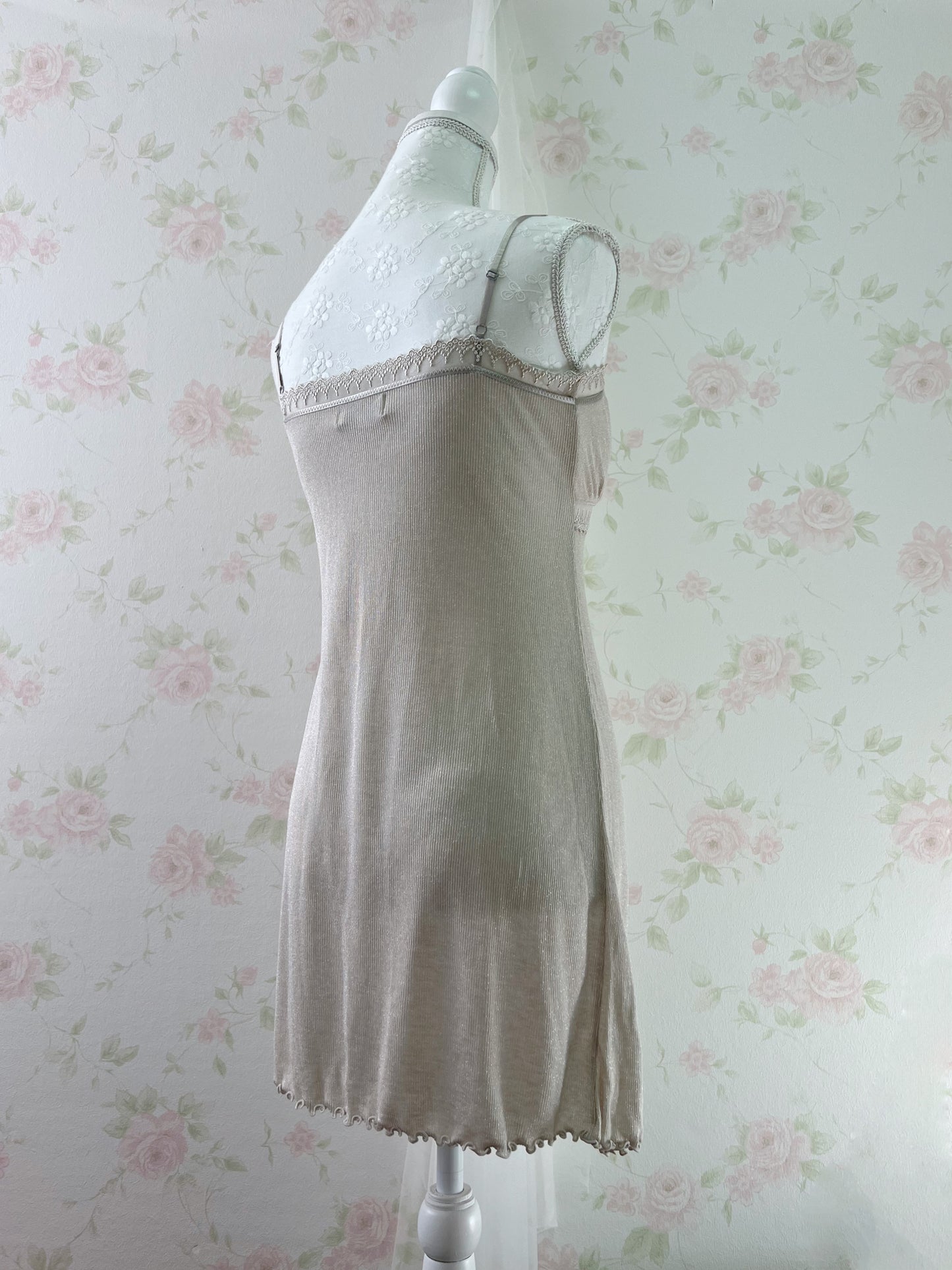 JILL STUART By Sanei International Glitter Camisole Dress