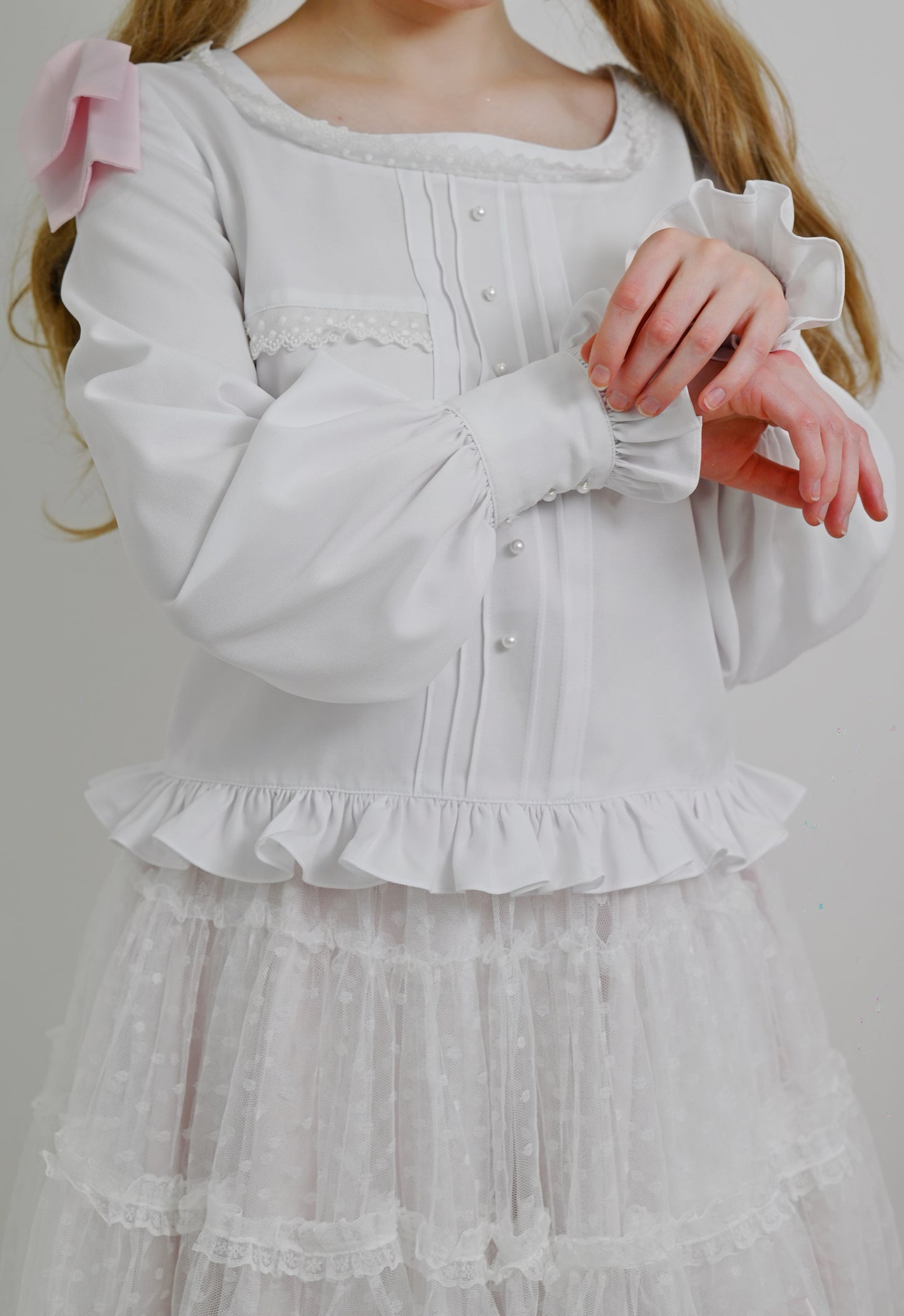 (Pre-Order) Once Upon A Ribbon Living My Dream Ribbon Blouse