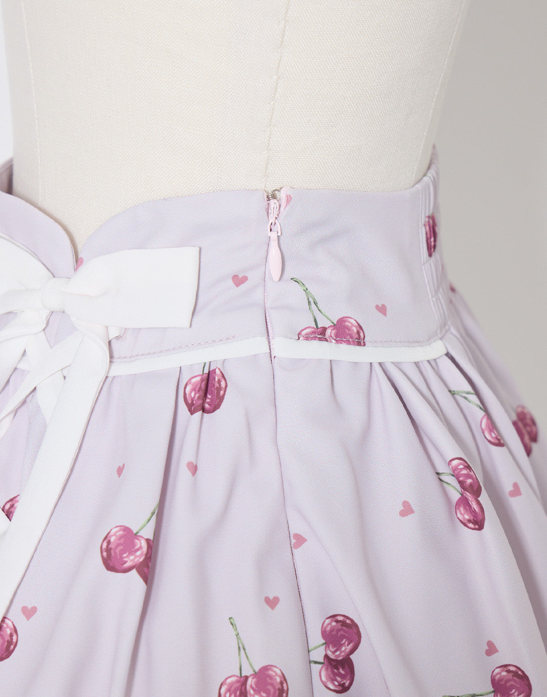 mellfy memory Sweet cherry lace frill Skirt