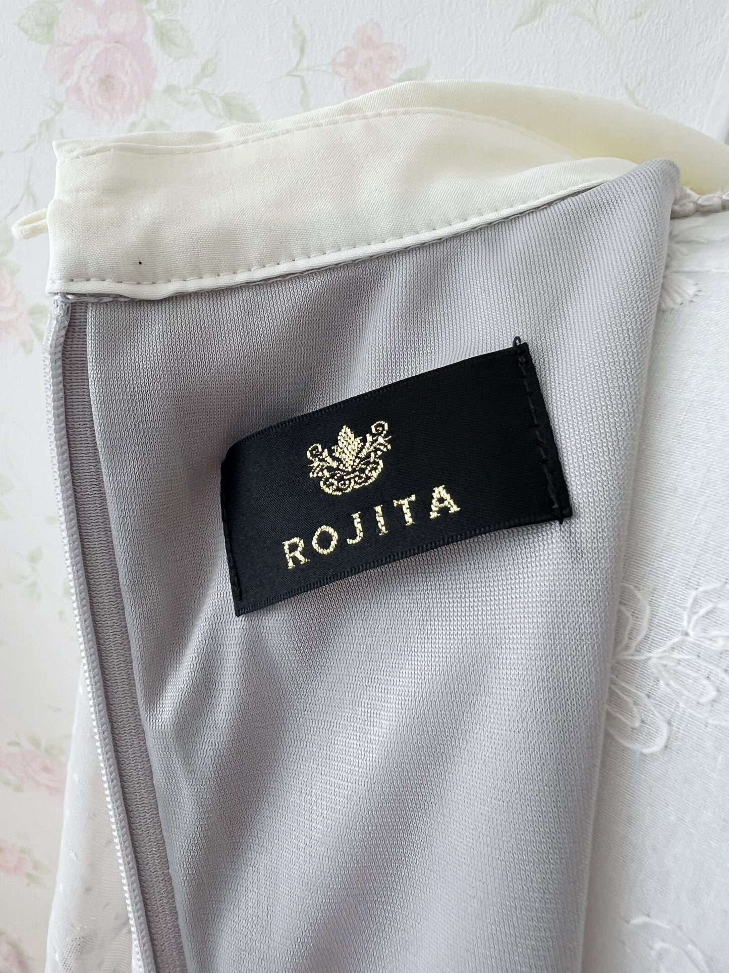 ROJITA Tulle Sleeve A-Line Dress