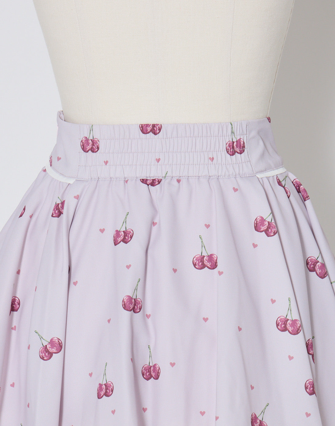 mellfy memory Sweet cherry lace frill Skirt