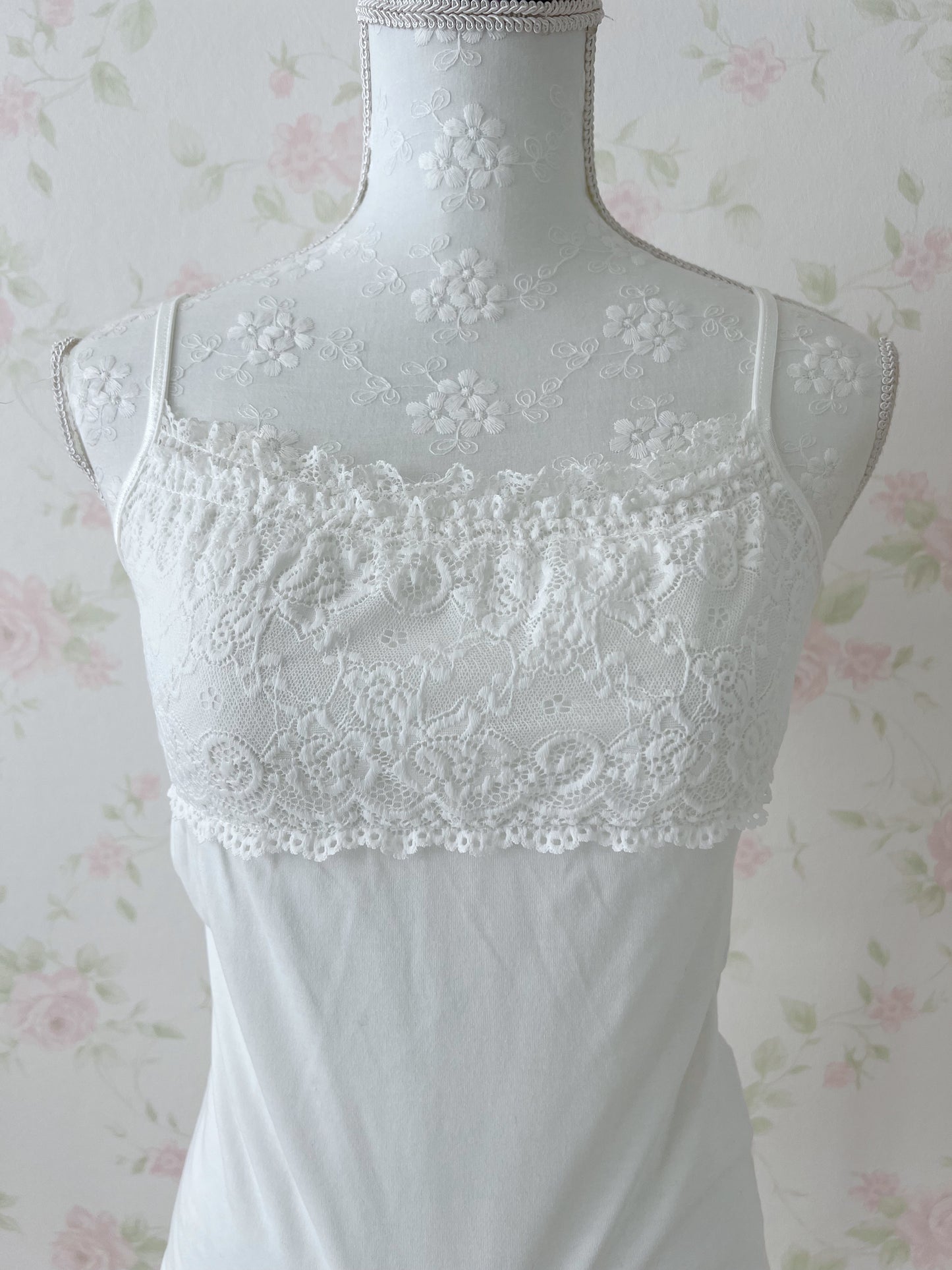 Honeys Lace Camisole (White)