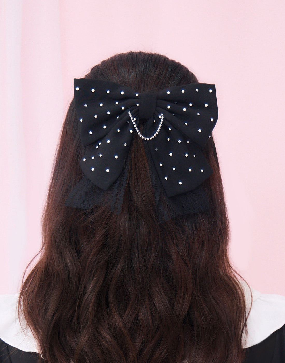 mellfy memory Eternity girly pearl ribbon