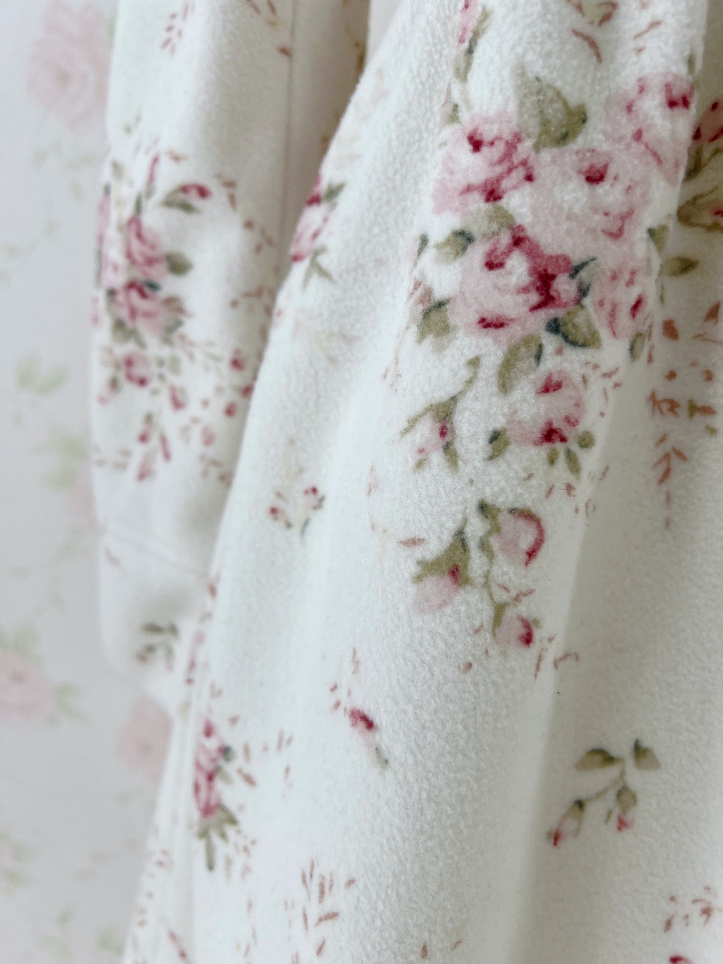 LIZ LISA Fur Collar Floral Long Coat
