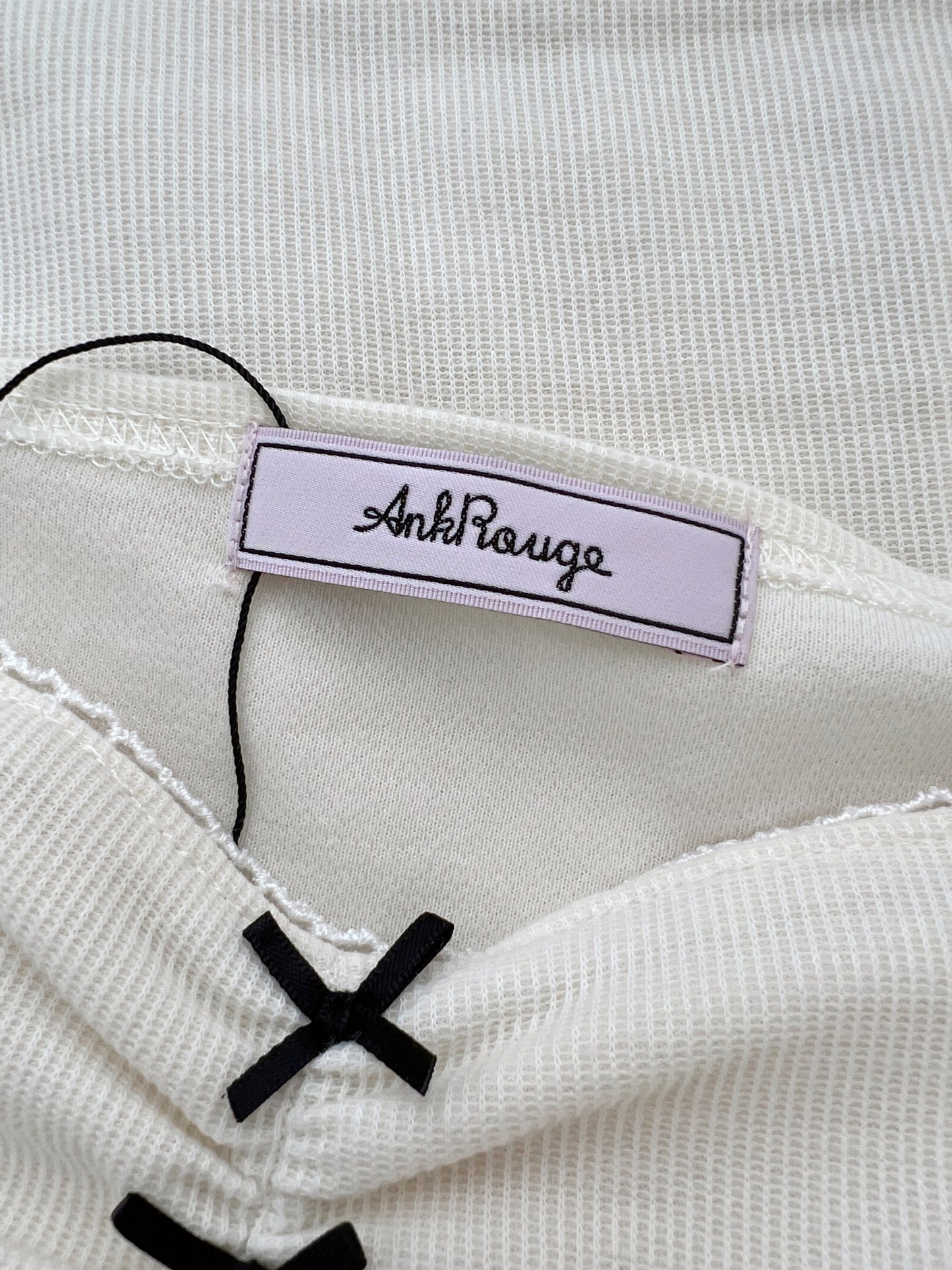 Ank Rouge Strapped Short Top (Ivory)