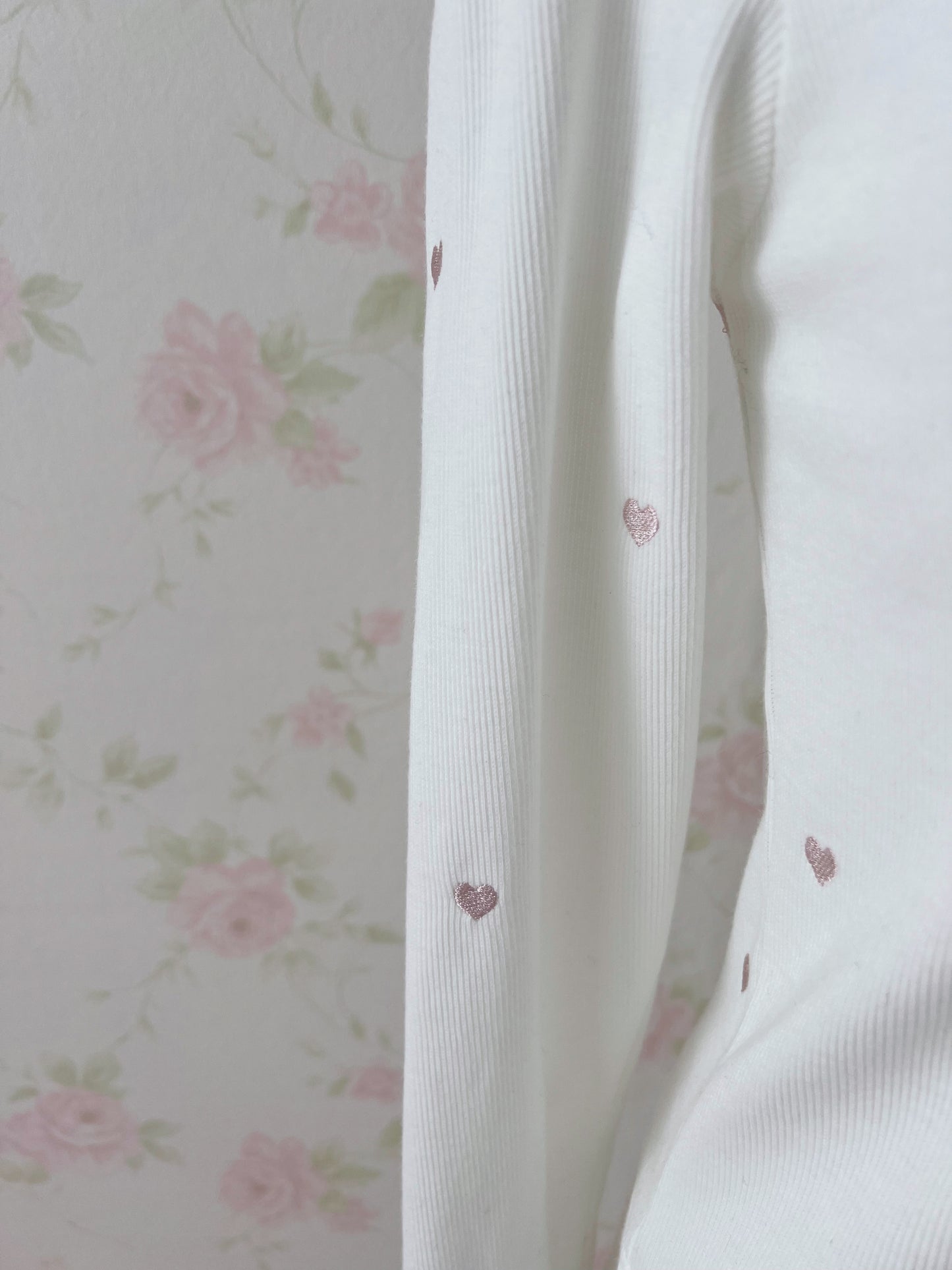 Heart Embroidery Top