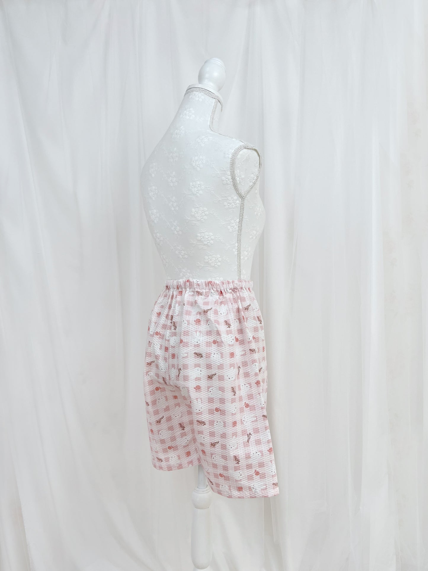 miffy Apple Checked Pajama Set
