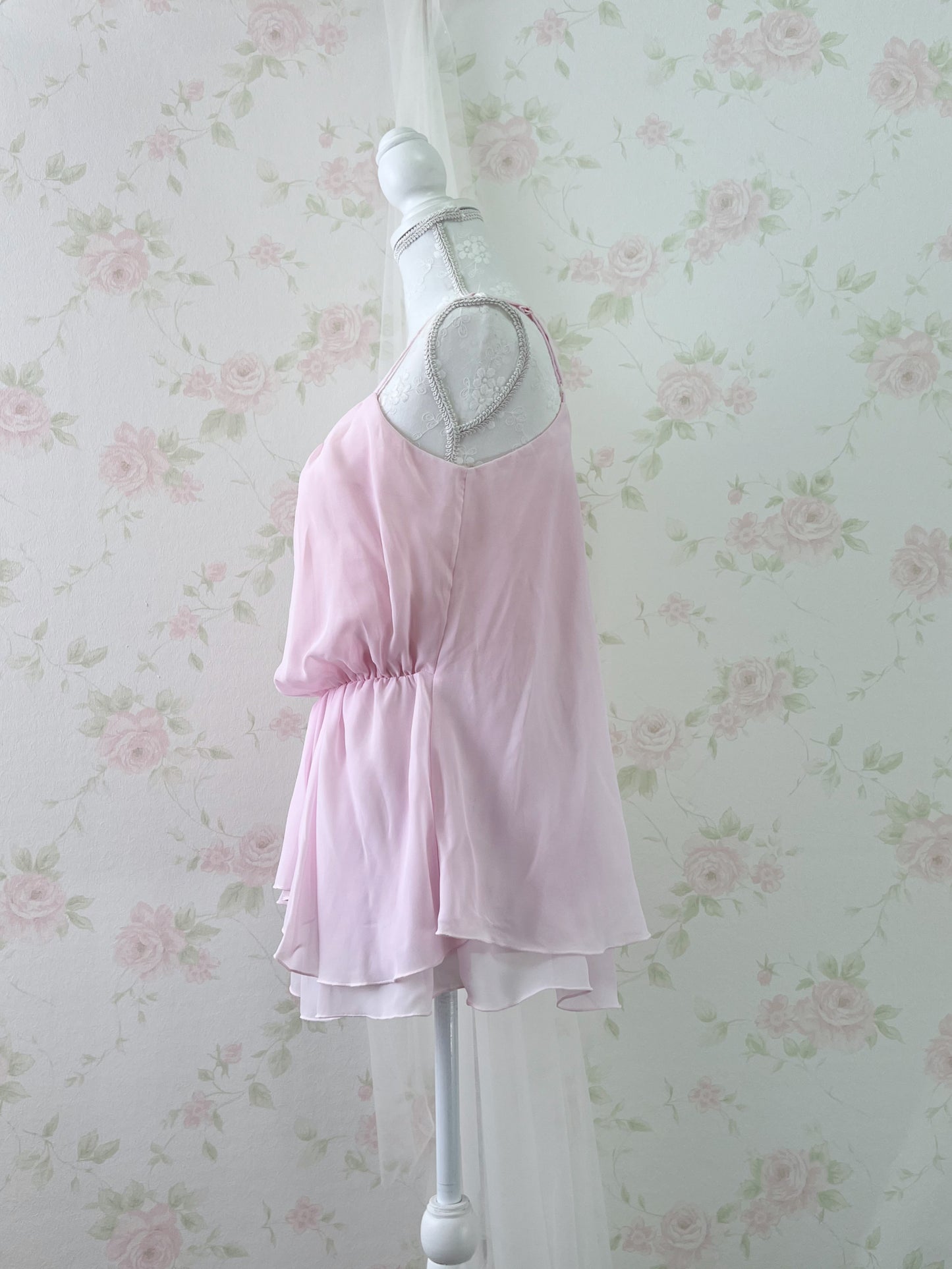 rienda Chiffon Camisole (Pink)