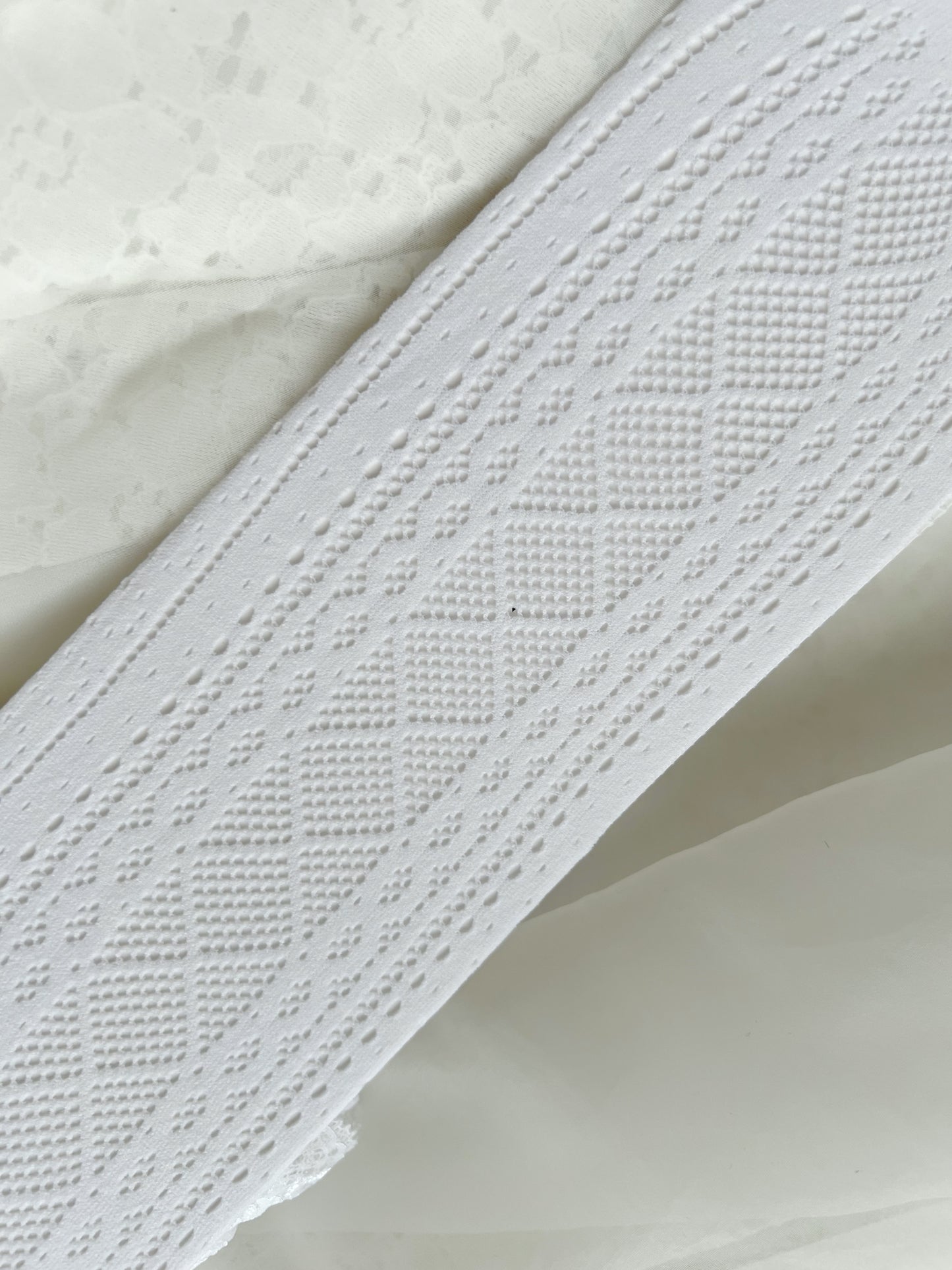 m♡petite Satin Bow Lacy Over Knee Socks