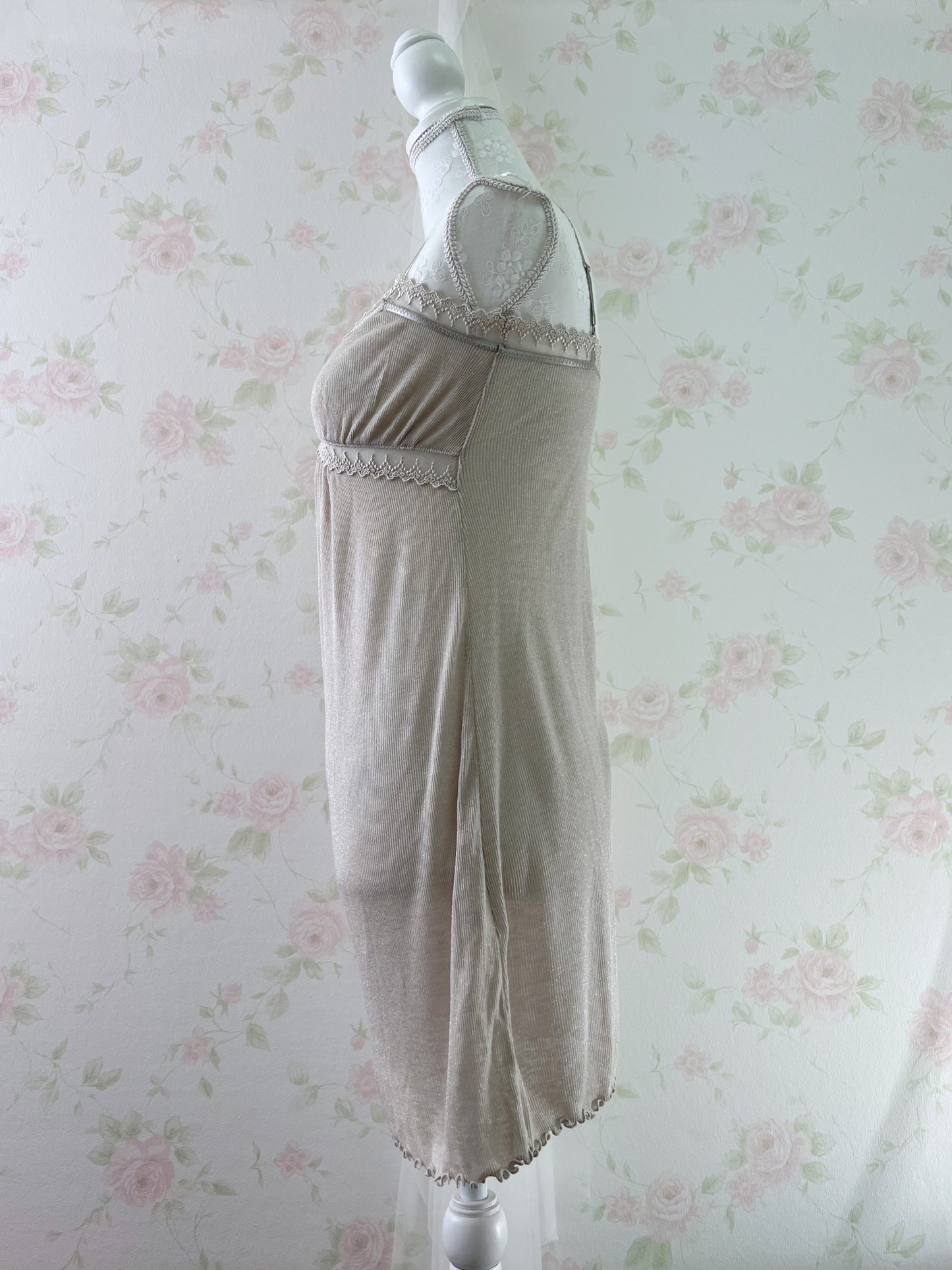 JILL STUART By Sanei International Glitter Camisole Dress