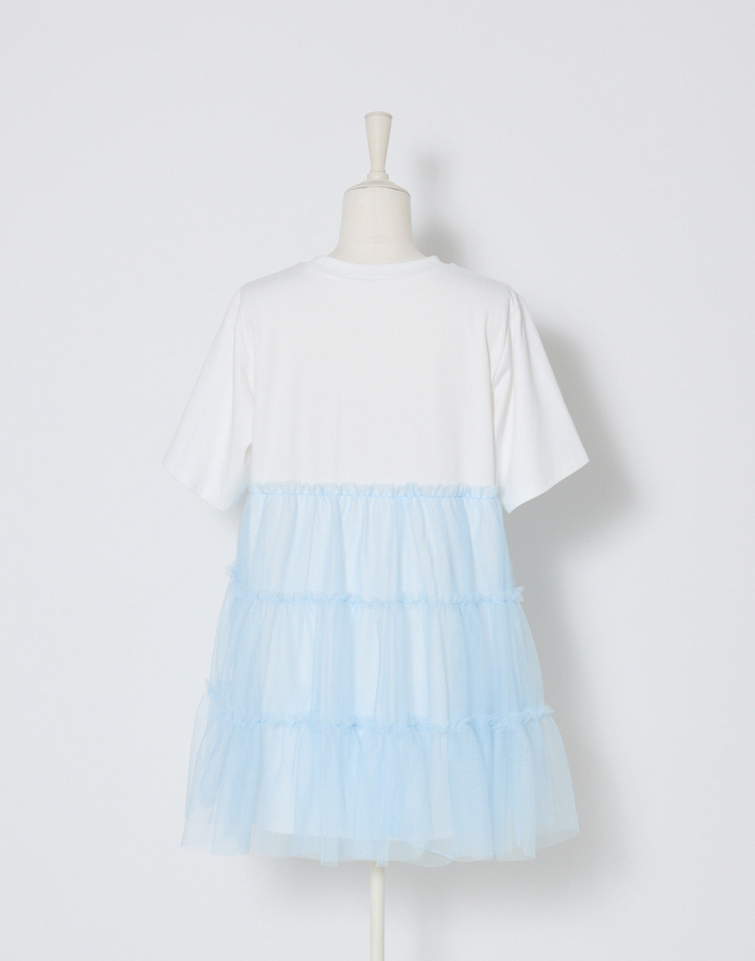 Lolime Tulle tiered cut sew mini dress