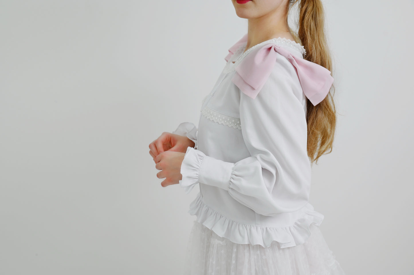 (Pre-Order) Once Upon A Ribbon Living My Dream Ribbon Blouse