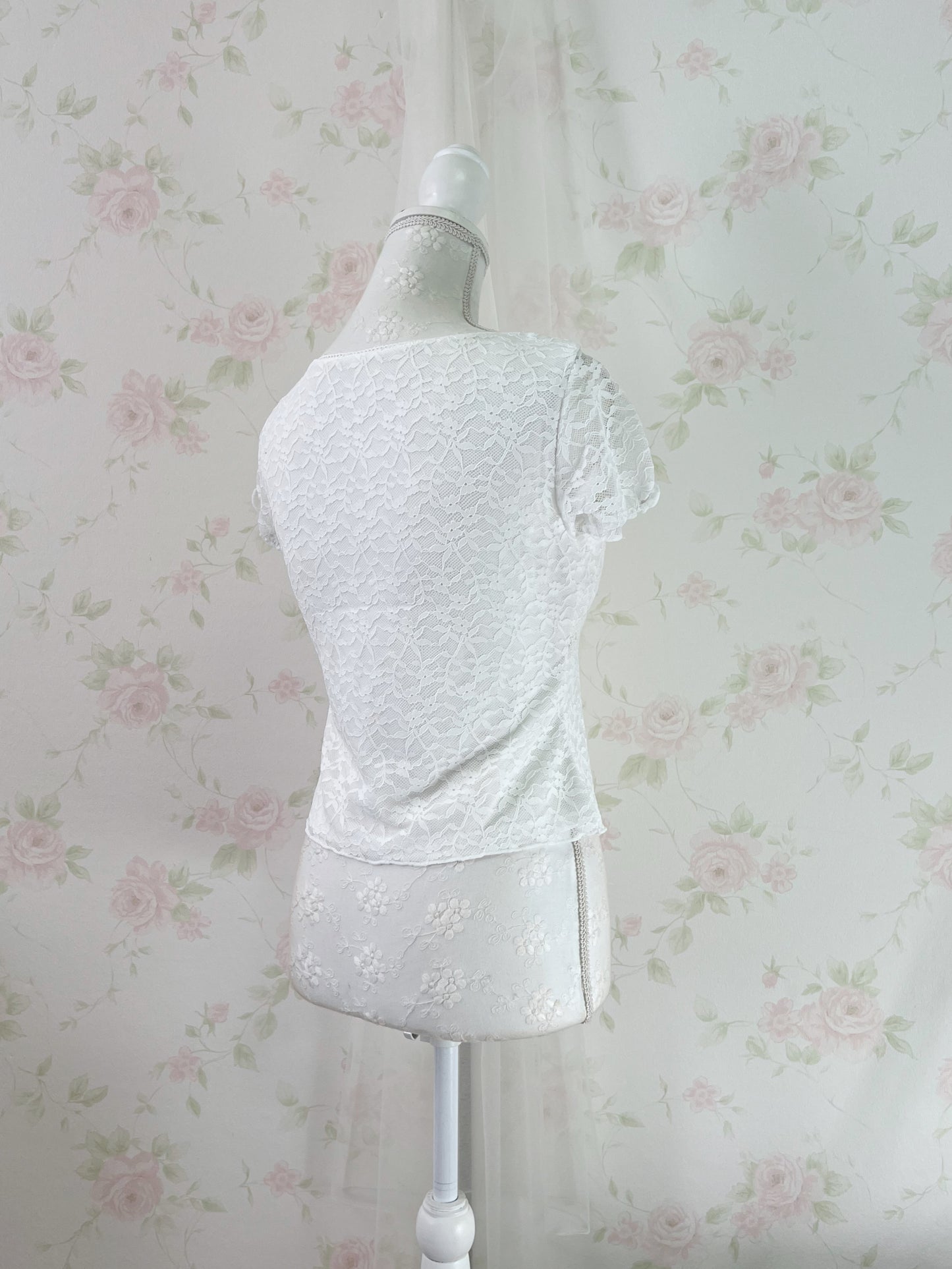 GRL Lacy Shoujo T-Shirt (White)