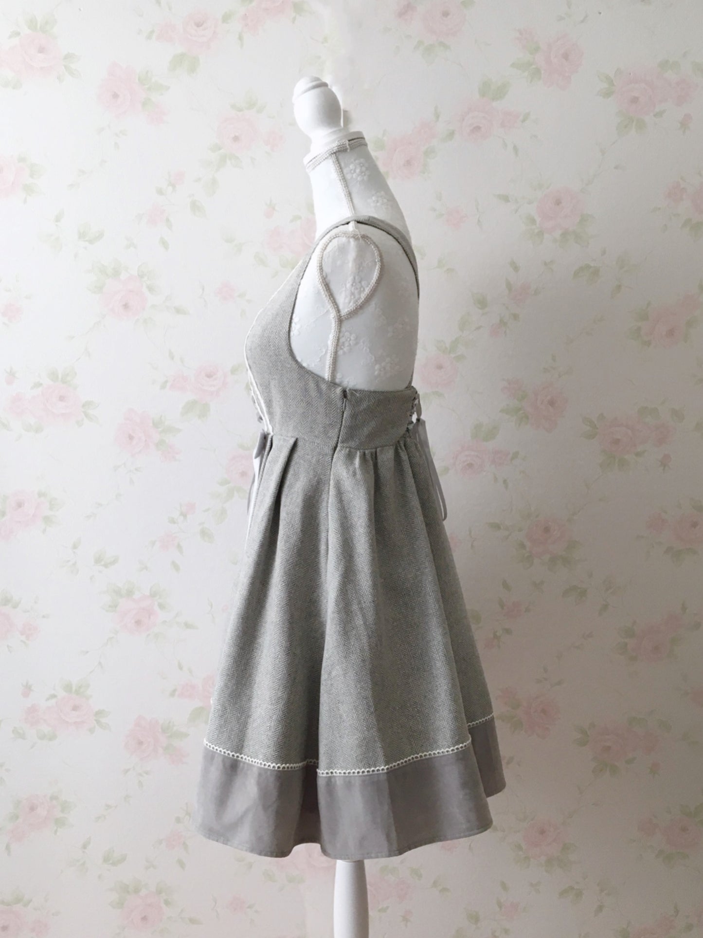 Amavel Back Laced Up Jumper Dress