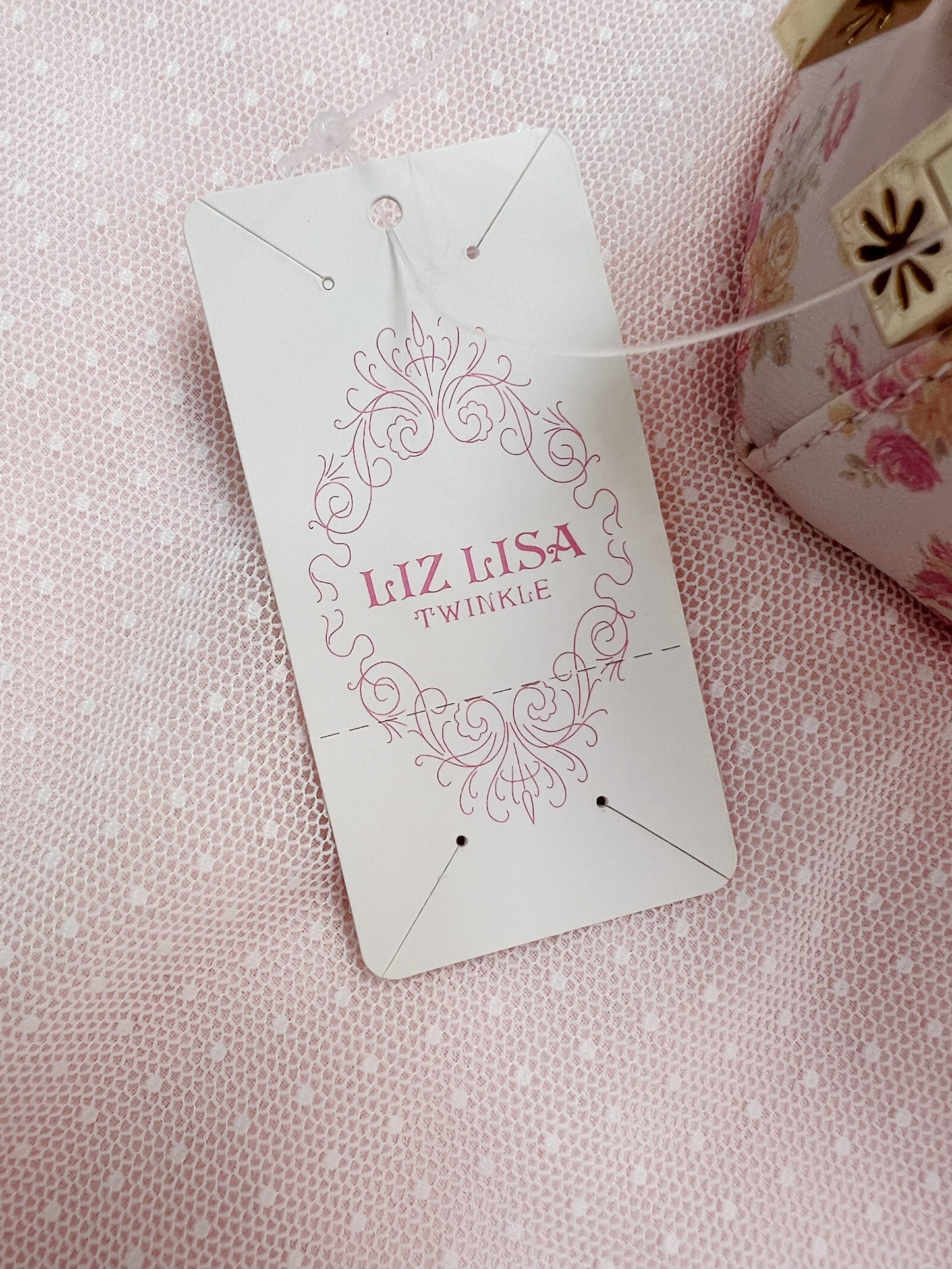 LIZ LISA Candy Rose Vanity Pouch