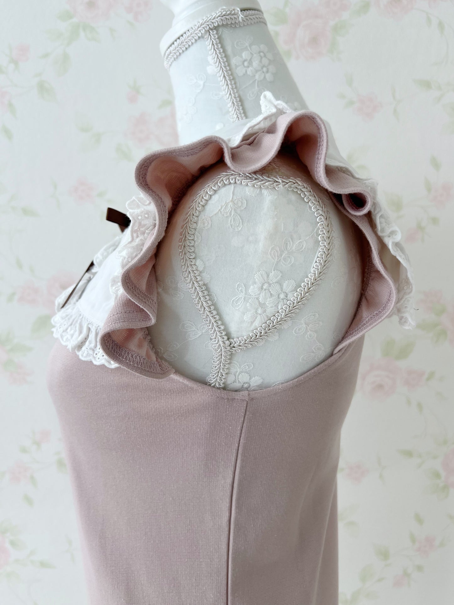 Ank Rouge French Frilled Sleeve Top