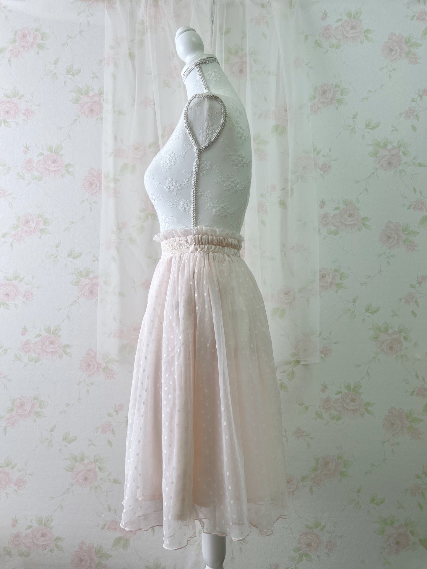 LODISPOTTO Polka Dot Tulle Skirt
