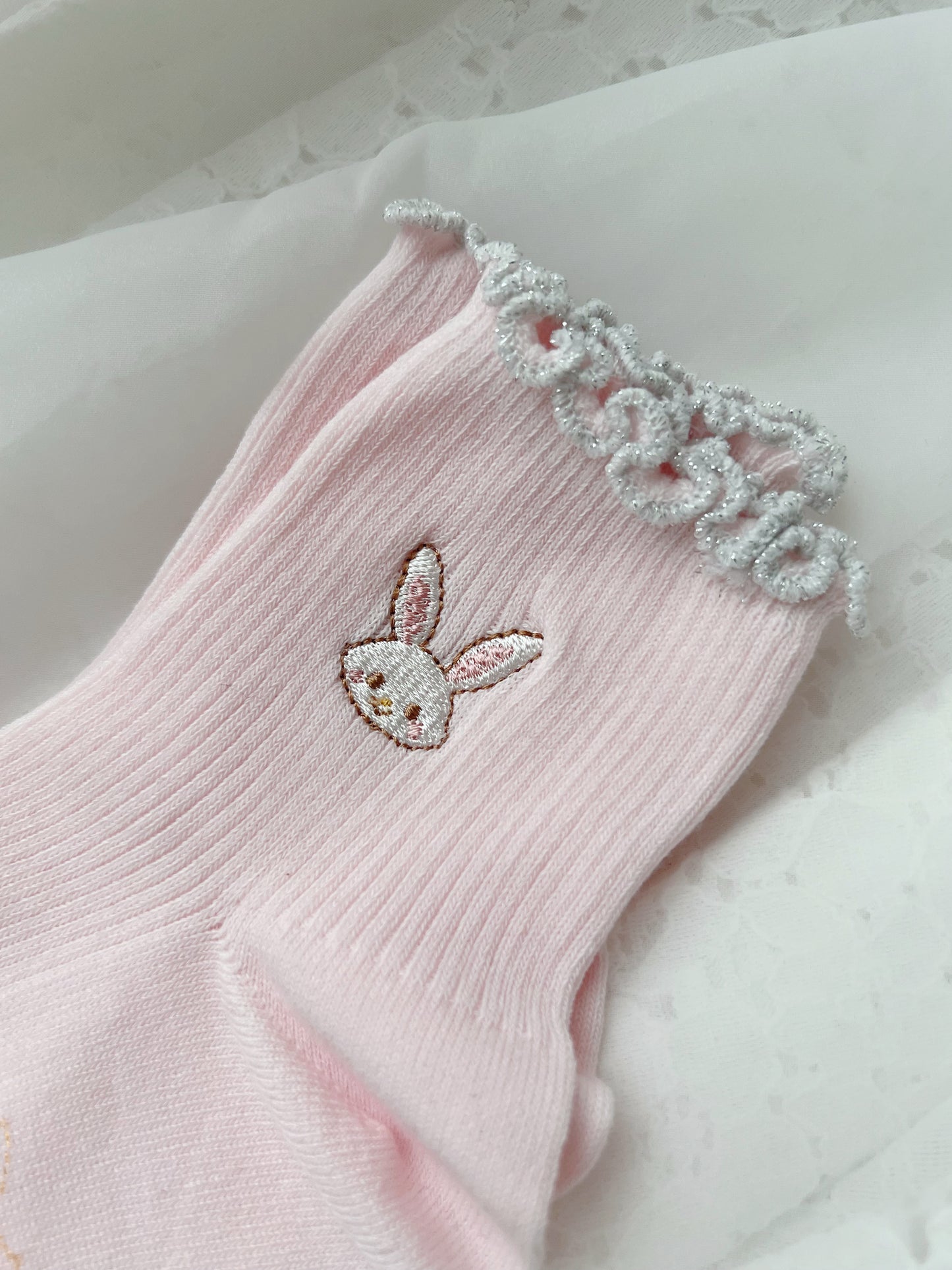 Wish Me Mell Embroidery Socks