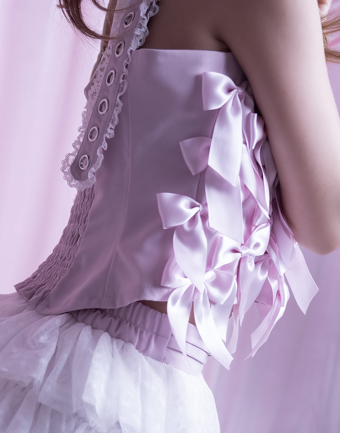 AVENCHUMU Lethal ribbon tops