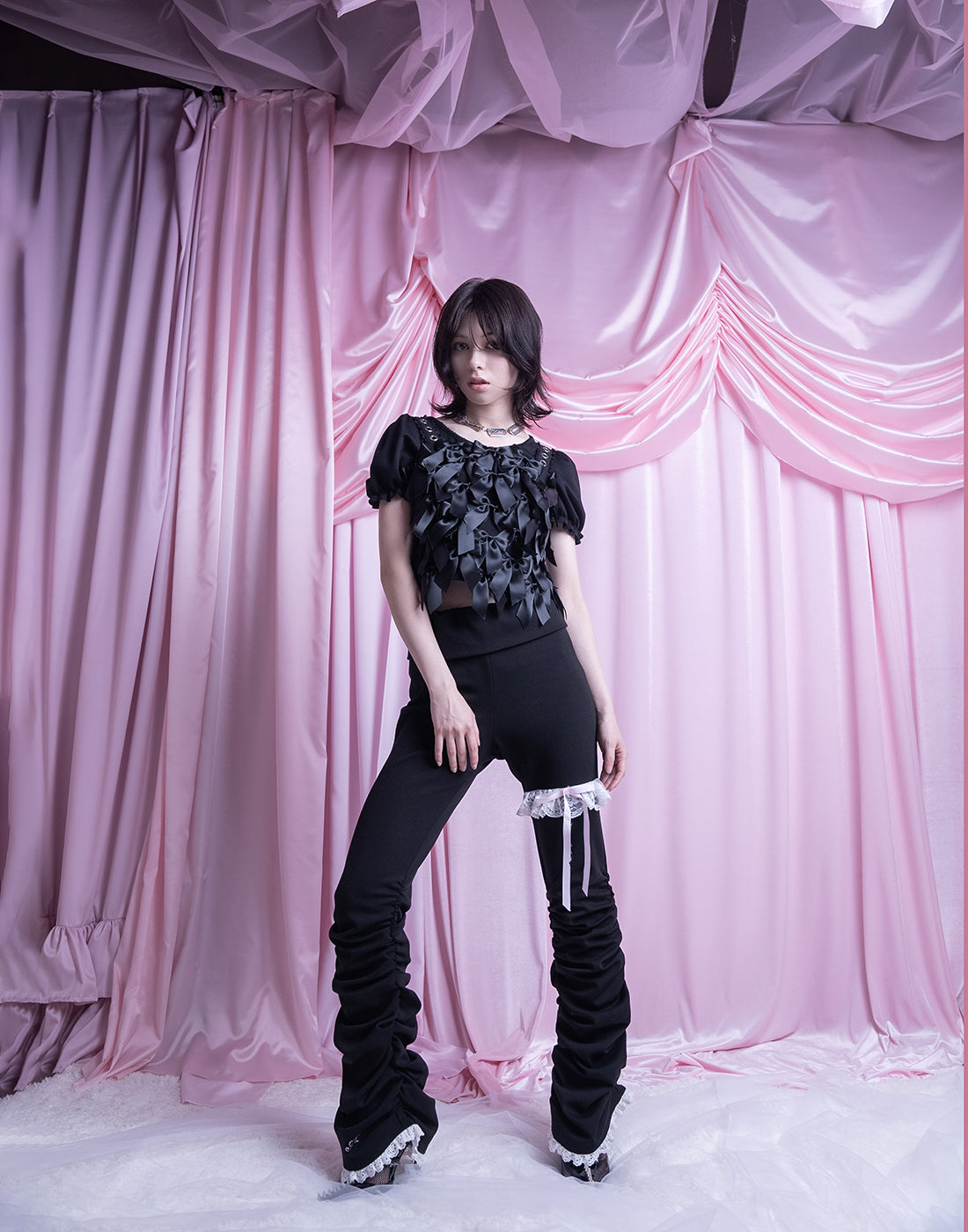 AVENCHUMU Lethal ribbon tops