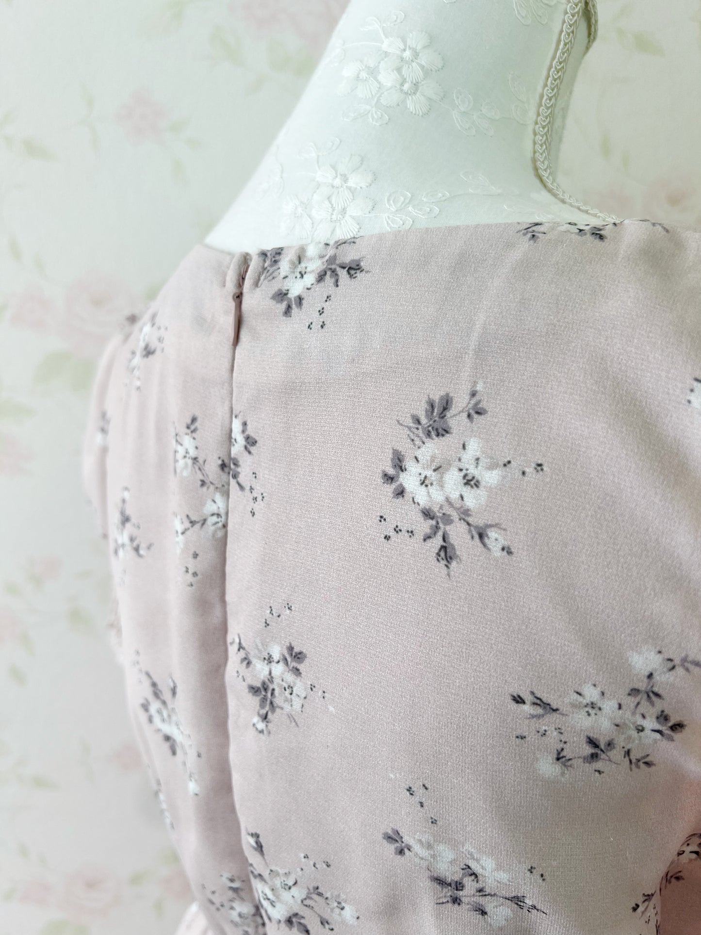 evelyn Innocent Floral Long Dress