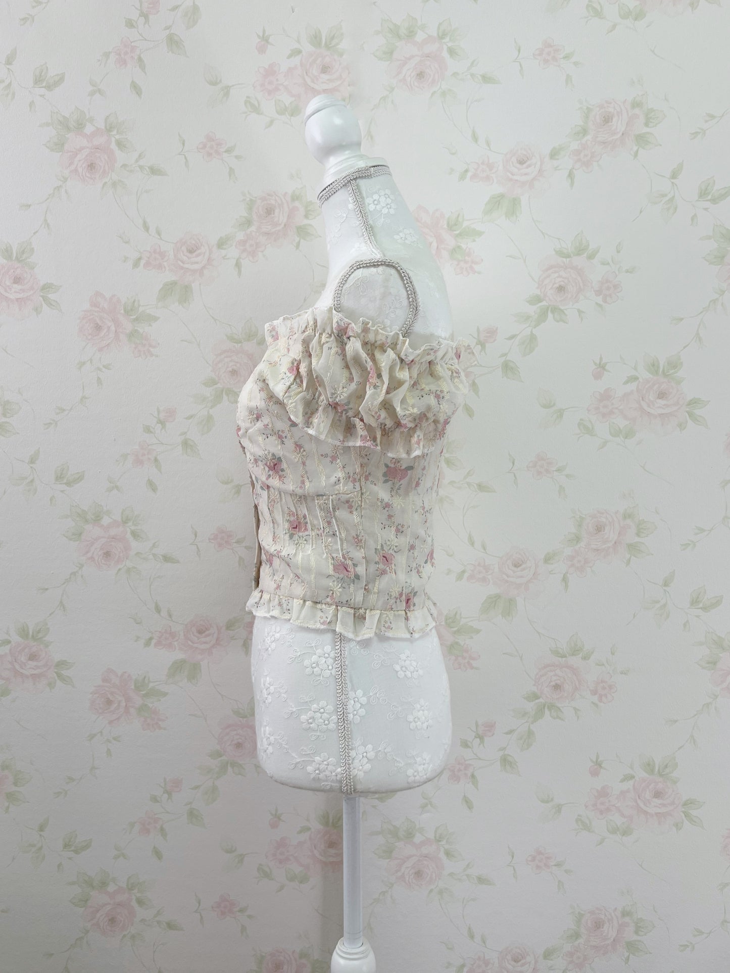Shoujo Floral Cotton Blouse