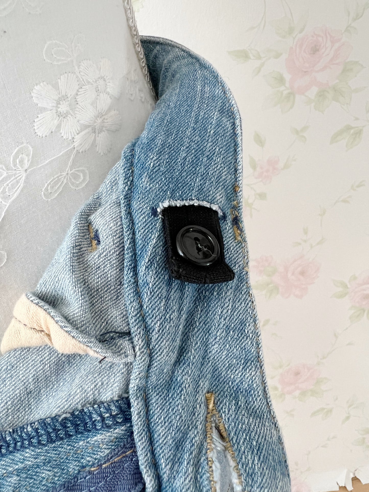 Shirley Temple Layered Denim Skirt