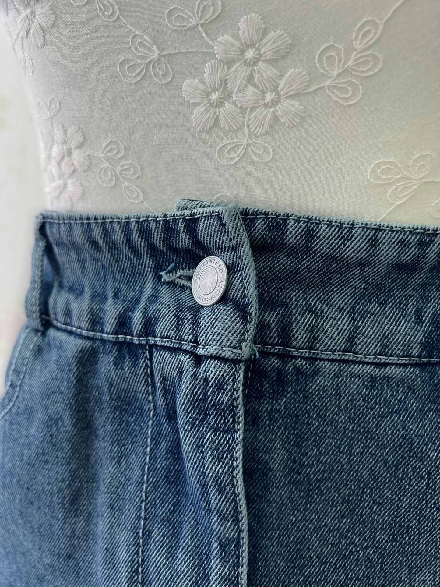 INGNI Pleated Denim Skirt