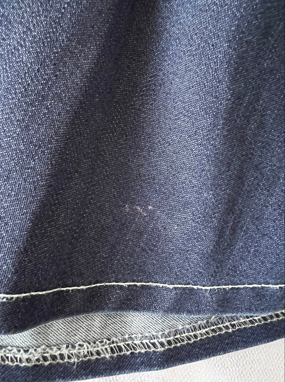 by LOVEiT Heart Button Denim Skirt