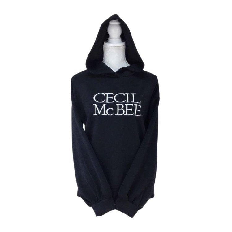 CECIL McBEE Logo Hoodie (Black)